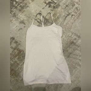 Lululemon light pink tank top